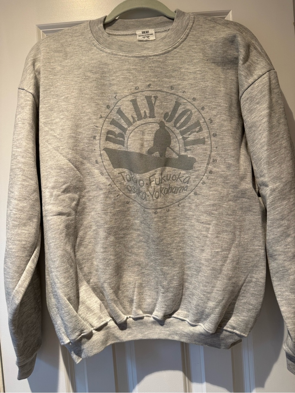 Vintage 1994 Billy Joel River of Dreams Japan Tour Sweatshirt Made in Australia